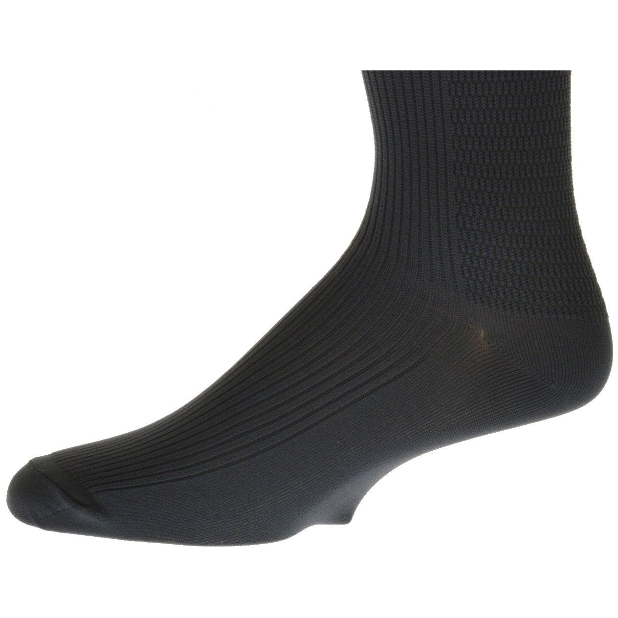 A pair of OTC Nylon Support Hose Compression Travel Socks, designed for comfort and circulation support, featuring a soft texture and over-the-calf design.